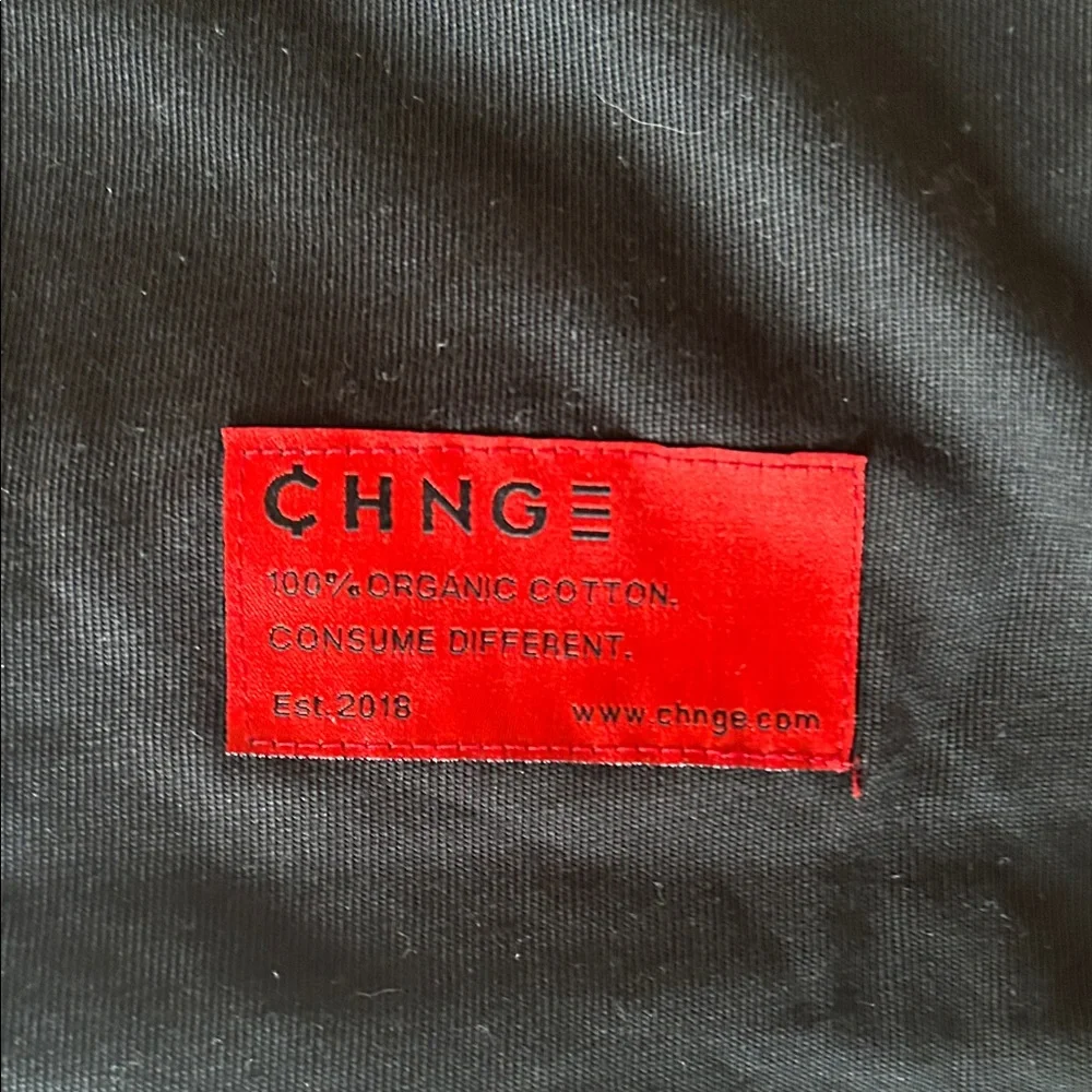 CHNGE Black Statement Tee- unworn - Picture 4 of 9